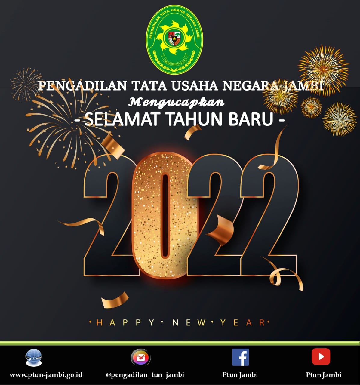 Selamat Merayakan Tahun Baru 2022
