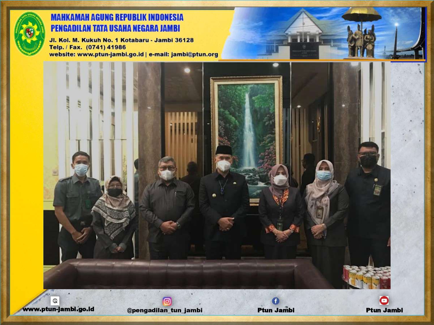 Silaturahmi dengan Walikota Jambi