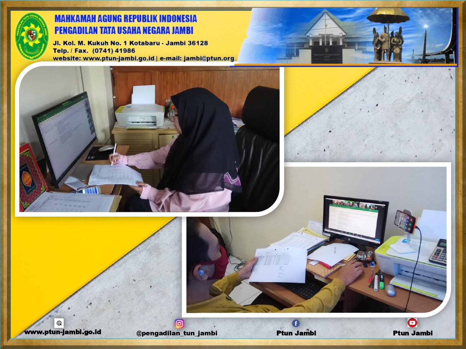 Penyusunan RKA-KL PAGU Indikatif TA 2022 Melalui Teleconference