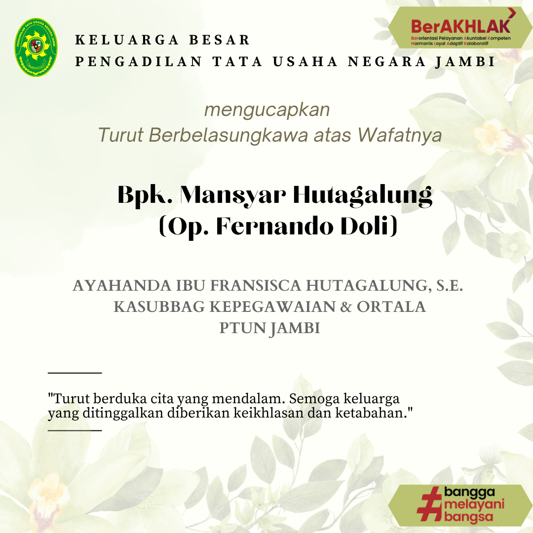 Ucapan Belasungkawa 