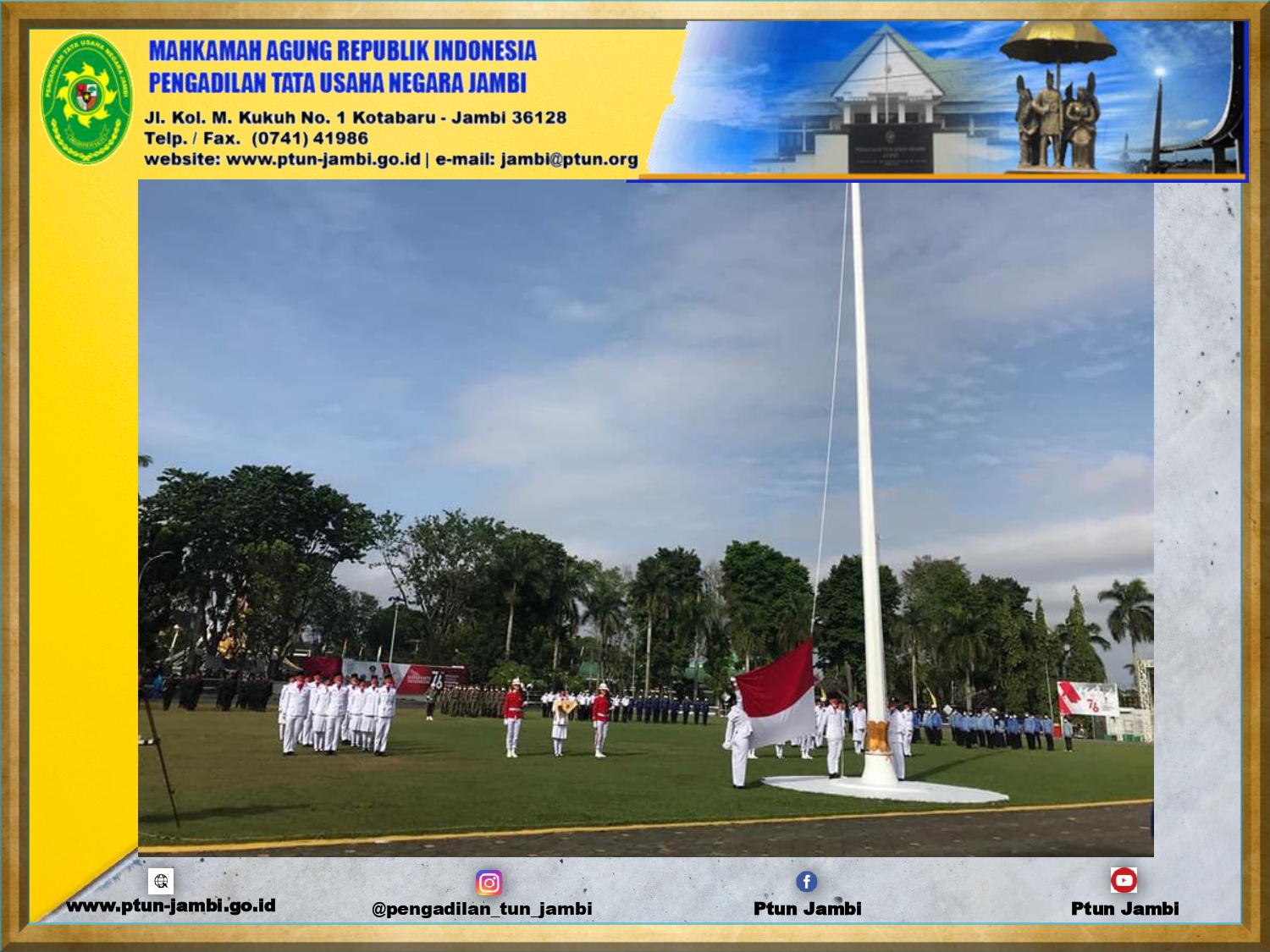 Upacara Hari Kemerdekaan RI ke 76