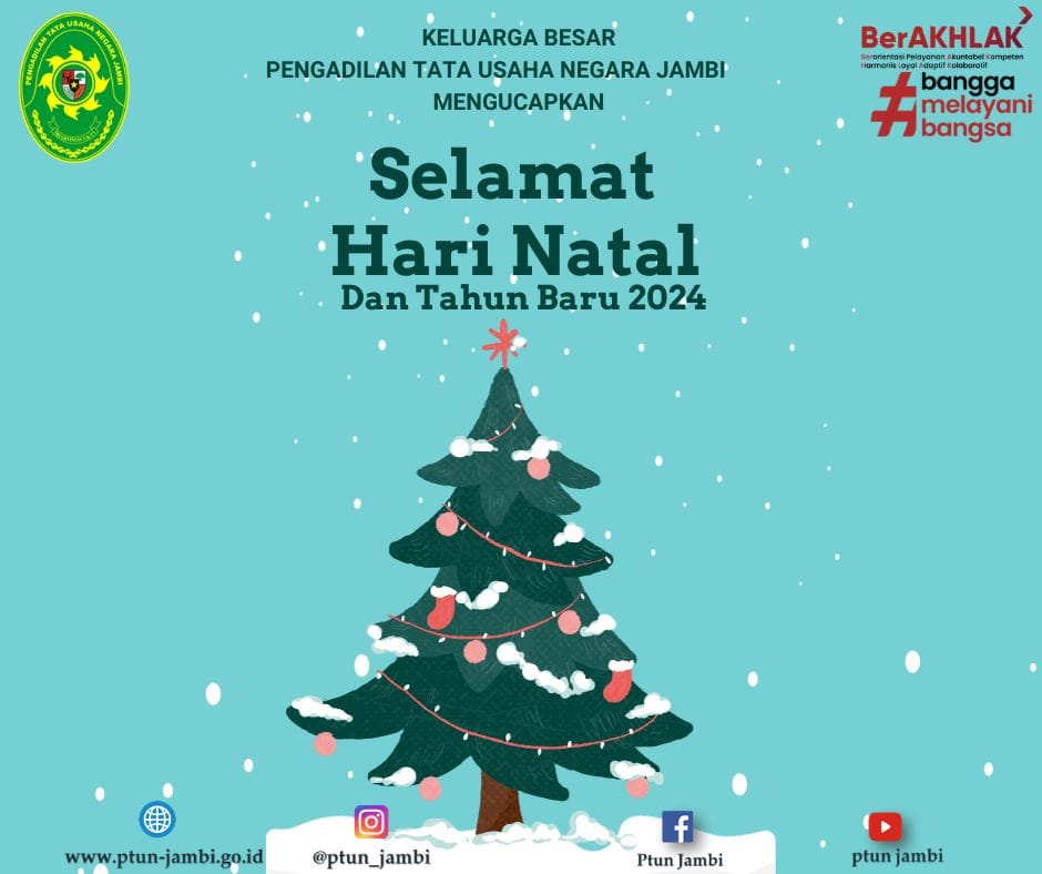 Selamat Hari Natal 25 Desember 2023 & Tahun Baru 2024