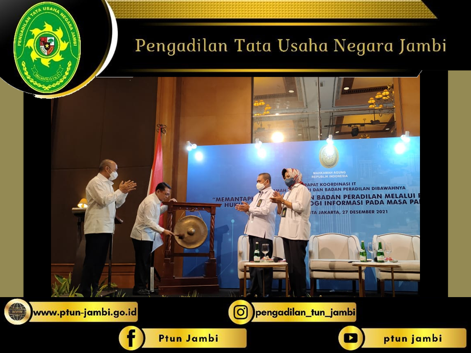 Rapat Koordinasi IT Mahkamah Agung RI Dan Badan Peradilan Dibawahnya