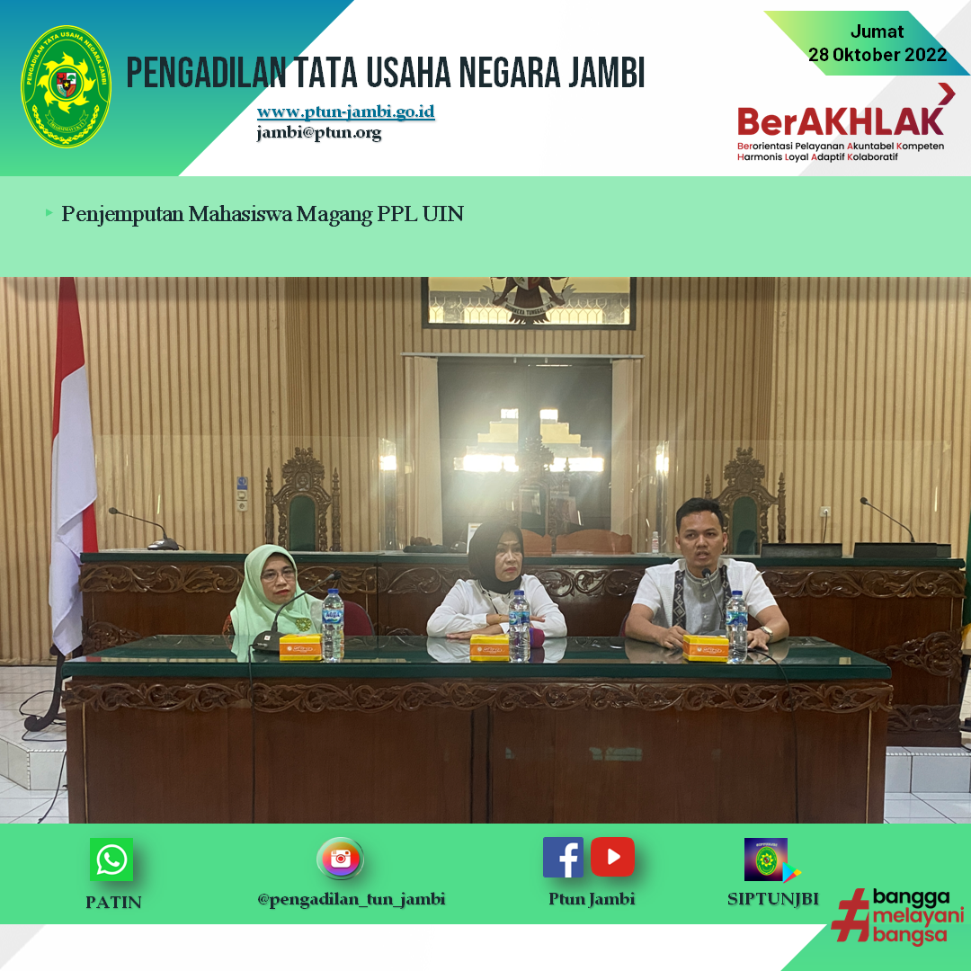 Pelepasan Mahasiswa PPL Fakultas Syariah UIN Sultan Thaha Saifuddin Jambi