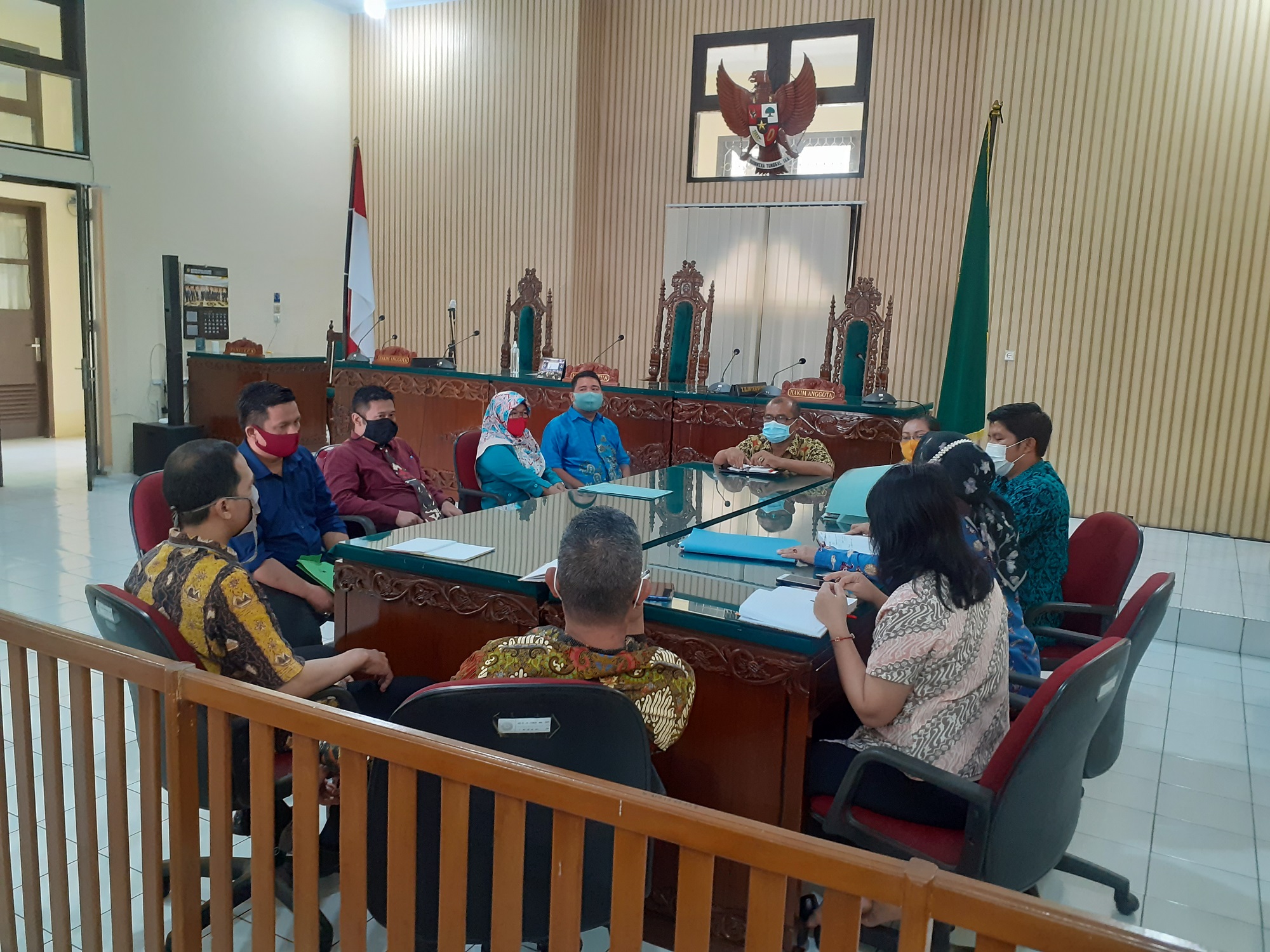Dokumentasi Wawancara Calon LBH Yang Akan Menjadi Mitra Posbakum