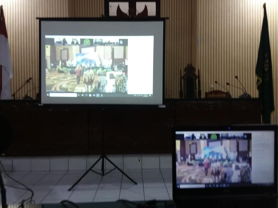 PEMBINAAN TEKNIS DAN ADMINISTRASI YUDISIAL SECARA VIRTUAL OLEH KETUA MAHKAMAH AGUNG